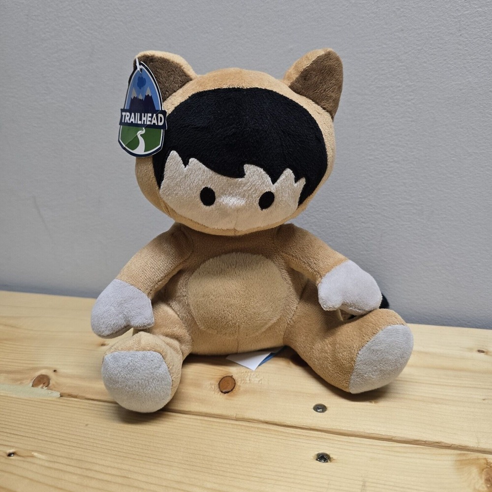 Salesforce Trailhead Astro Raccoon‎ Plush Unisex Small Tan Mascot Collectible